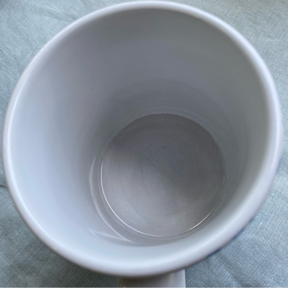 Lauren Ralph Lauren blue white floral 16 oz. mug - Picture 7 of 8